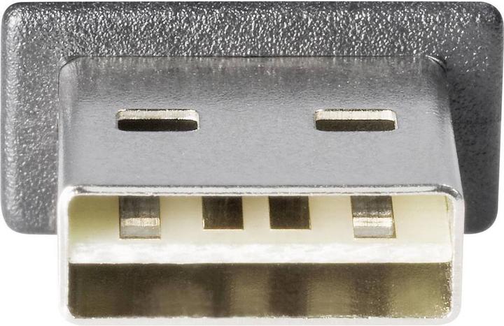 Produktbild Renkforce USB 2 A/Micro-B Anschlusskabel 1.8 m mit Wende-Stecker - Kabel nie wieder falsch herum einstecken (1.80 m, USB 2.0, 2.50 W)