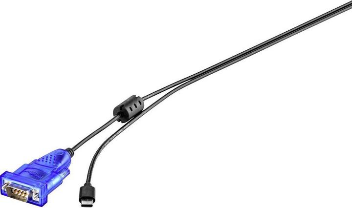 Actual product image Renkforce USB-C to D-SUB/RS232 cable (1.50 m)