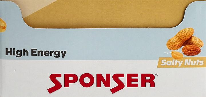 Actual product image Sponser high energy bar (30 pcs., 1350 g)