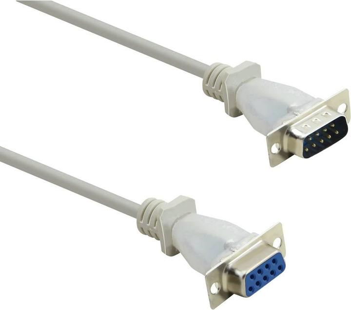 Produktbild Renkforce Serielles Verlängerungskabel D-Sub 9pol. 10 m (10 m, VGA)