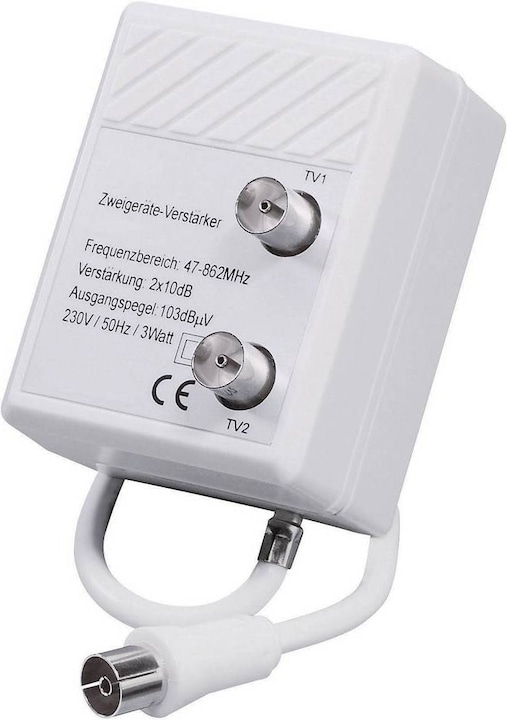 Actual product image Renkforce Two-unit amplifier for TV and radio (Amplifier)