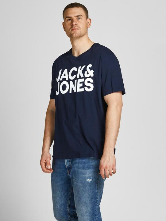 Produktbild Jack & Jones Logoprint Plus size T-shirt (4XL)