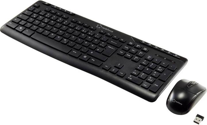 Produktbild Renkforce Funktastatur und Maus Set (DE, Kabellos)