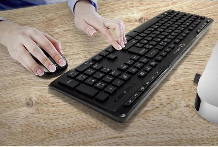 Produktbild Renkforce Funktastatur und Maus Set (DE, Kabellos)