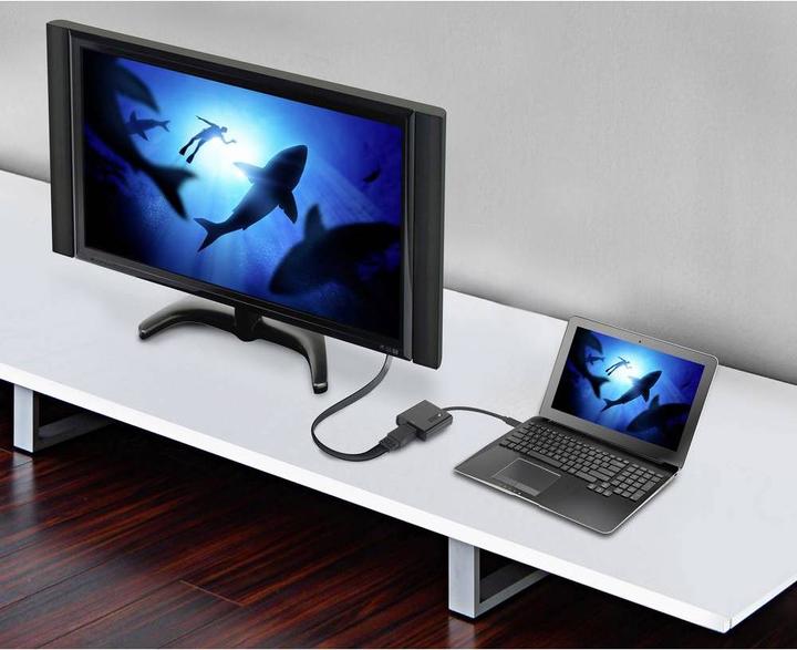 Produktbild Renkforce USB-C zu HDMI Video-Adapter (USB Typ-C, HDMI, 15 cm)