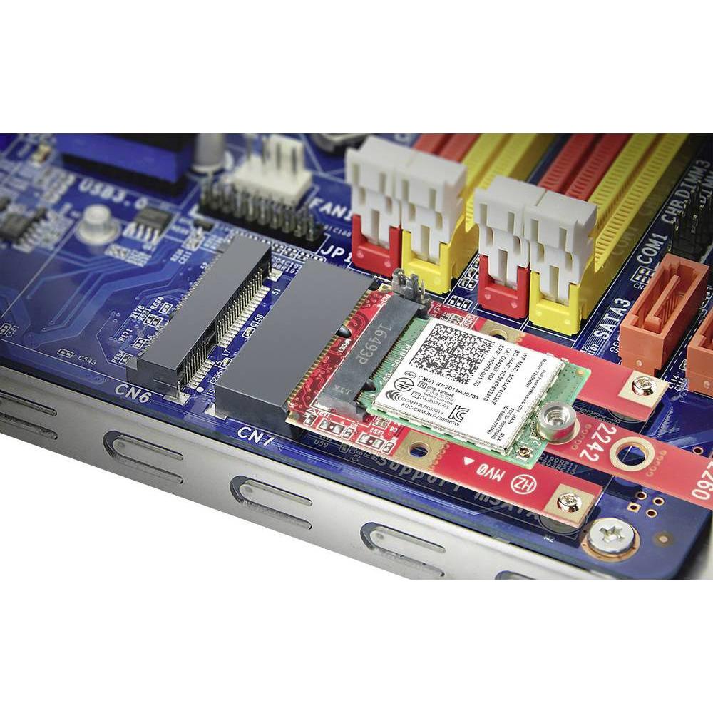 Thumbnail - Renkforce SSD M.2 Module auf Mini-PCIe, Data Converter