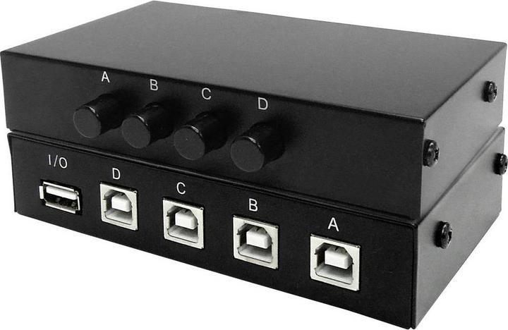 Actual product image Renkforce RF-4106952 (USB-A, 4 Ports)