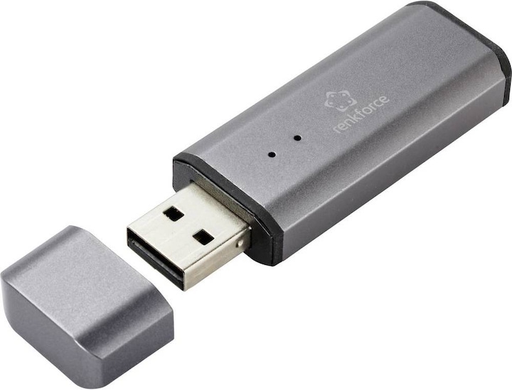 Produktbild Renkforce USB Bridge USB Kopfhörer DAC USB Audio DAC 24-bit/96kHz (USB-DAC)