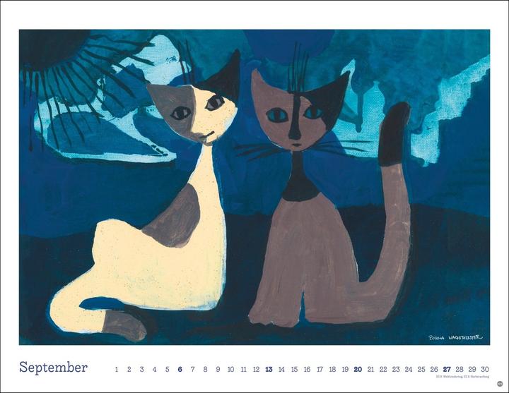 Produktbild Rosina Wachtmeister Posterkalender 2026 (44 x 34 cm)