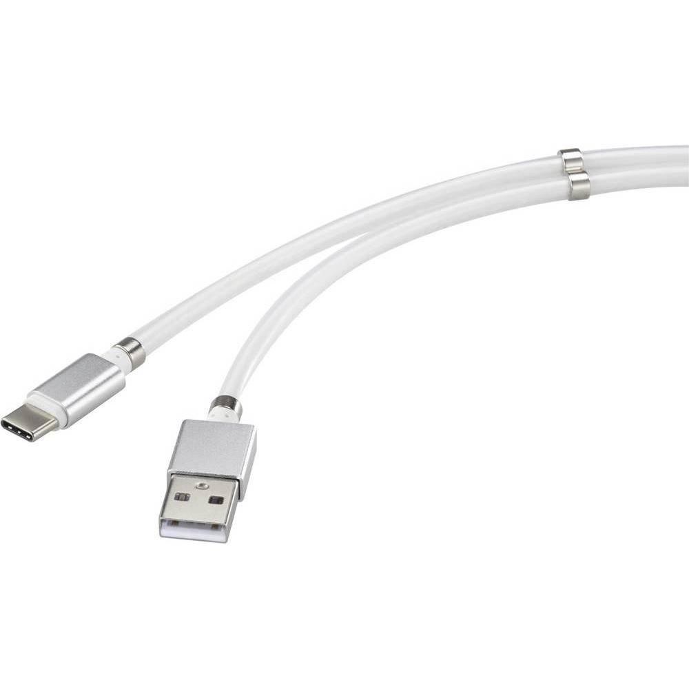 Thumbnail - Renkforce USB 2 Anschlusskabel (2 m, USB 2.0), USB Kabel