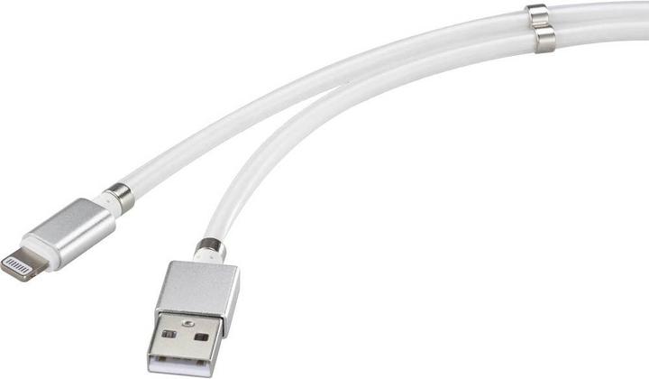 Actual product image Renkforce USB 2 connection cable (1 m, USB 2.0, 12 W)