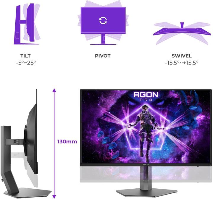 Immagine prodotto AOC Monitor AGON PRO AG326UZD2 (3840 x 2160 pixel, 31.50")