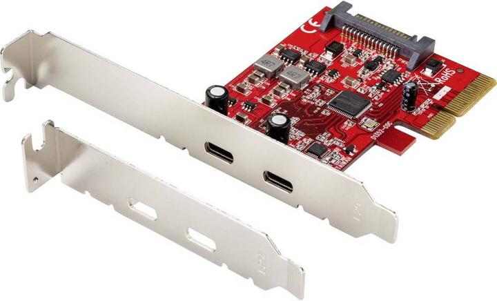 Renkforce USB 3.2 Gen 2 Controller Kaartpoort PCIe