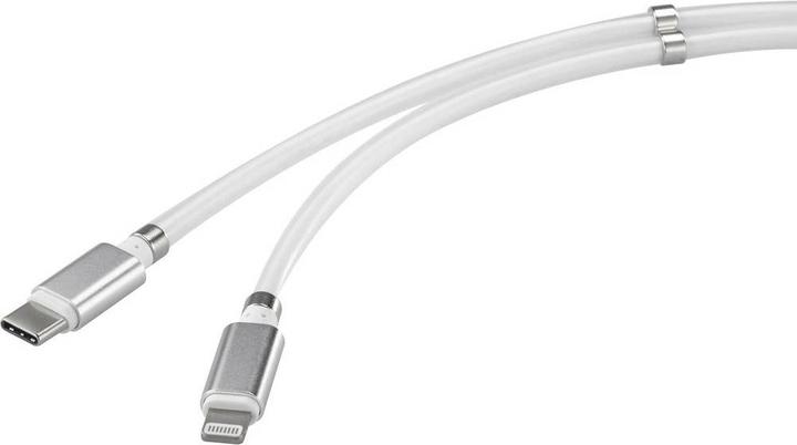 Actual product image Renkforce USB 2 connection cable (1 m, USB 2.0, 12 W)
