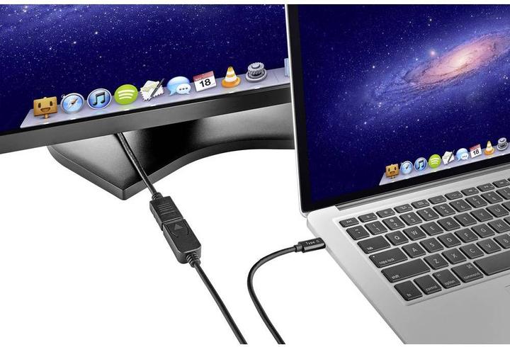 Immagine prodotto Renkforce TV, cavo di collegamento del monitor da USB C™ a DisplayPort 1,8 m (1.80 m, DisplayPort, 1.2)