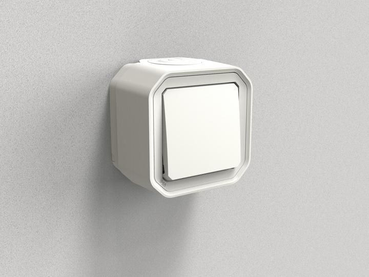 Produktbild Legrand Plexo New Feuchtraum-Aufputz-1-Fach Wechselschalter