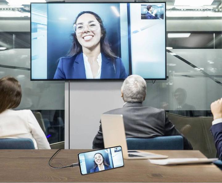 Produktbild Renkforce DisplayPort – USB Typ C (1 m, DisplayPort, USB Typ C)