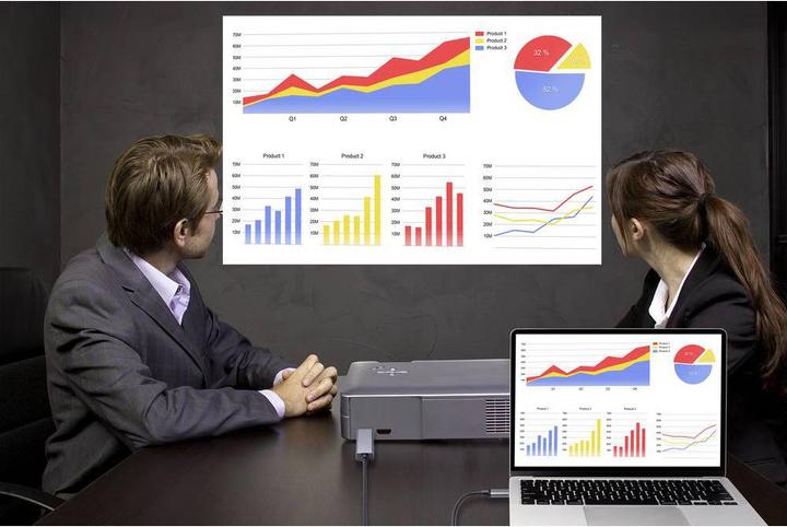 Produktbild Renkforce DisplayPort – USB Typ C (1 m, DisplayPort, USB Typ C)