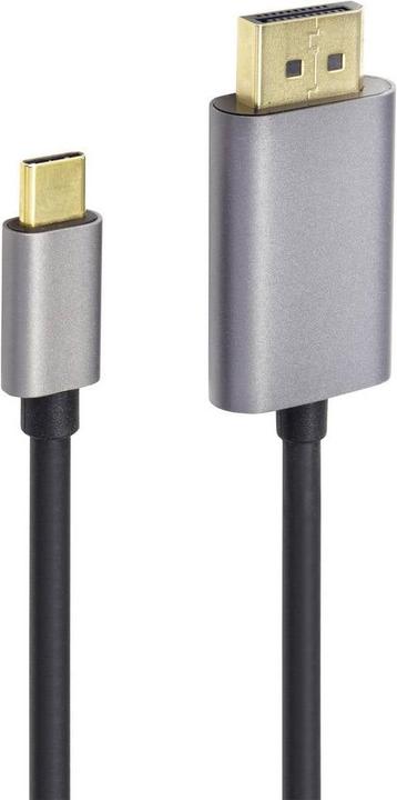 Immagine prodotto Renkforce Cavo di collegamento da USB C a Displayport 8K, 2 m (2 m, DisplayPort, 1.4)
