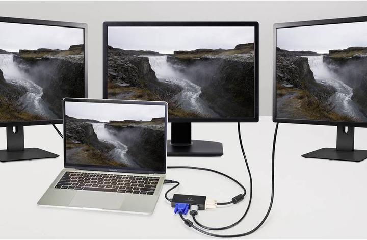 Produktbild Renkforce TV, Monitor Adapter (USB Typ-C, DVI, VGA, HDMI)