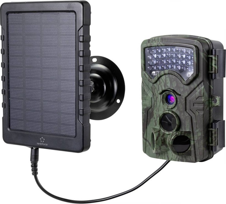 Actual product image Renkforce Universal solar panel for game cameras up to 6V