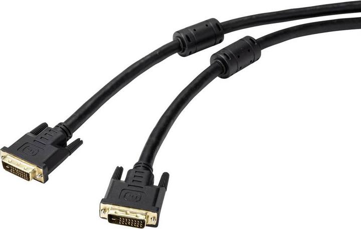 Produktbild Renkforce DVI ANSCHLUSSKABEL 20 M 93952 vergoldete Steckkontakte (20 m)