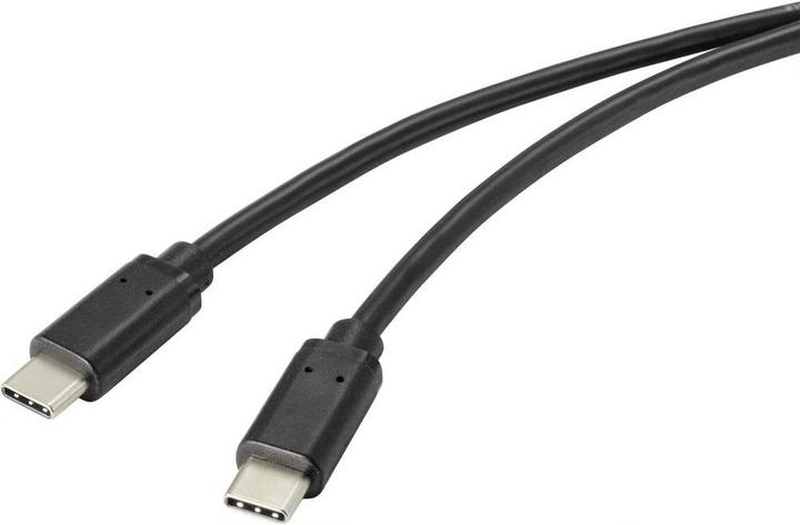Actual product image Renkforce USB 2 USB-C connection cable with antimicrobial surface 2 m (2 m, USB 2.0, 2.50 W)