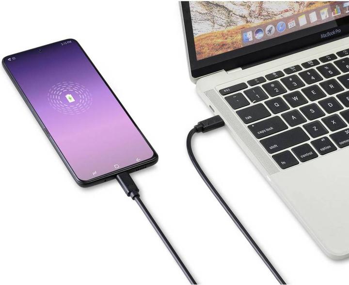 Actual product image Renkforce USB 2 USB-C connection cable with antimicrobial surface 2 m (2 m, USB 2.0, 2.50 W)