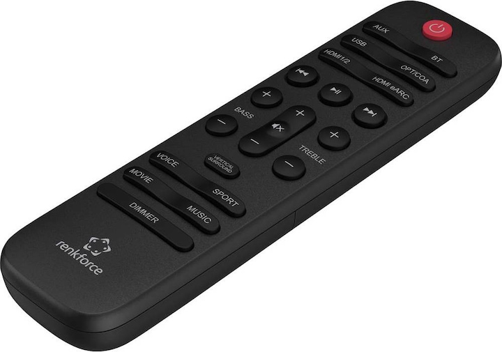 Produktbild Renkforce 2.1 Soundbar mit Funk-Subwoofer (120 W, 2.1 Kanal)