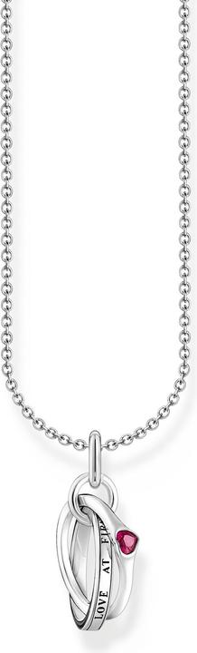 Immagine prodotto Thomas Sabo Catena con ciondolo ad anello Together, argento (Argento 925, 38 - 45 cm)