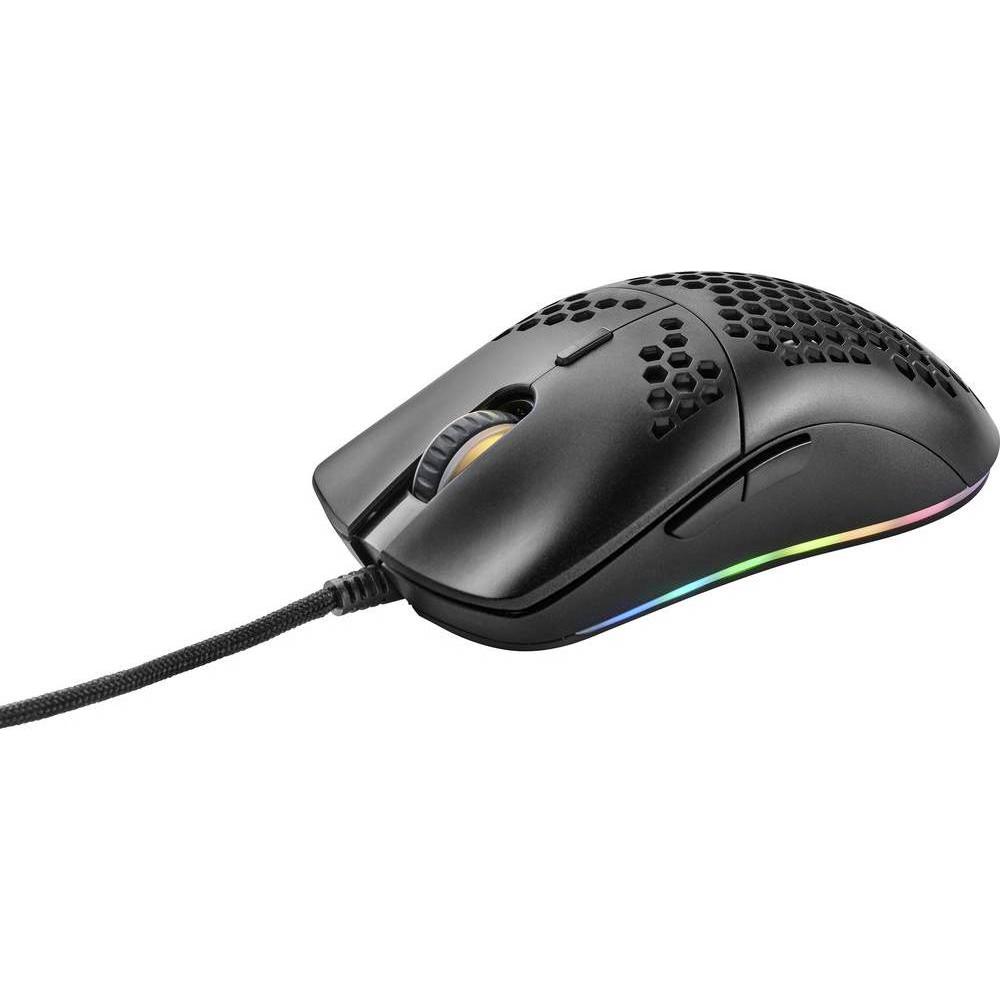 Renkforce RF-GM-400 (Kabelgebunden), Maus, Schwarz