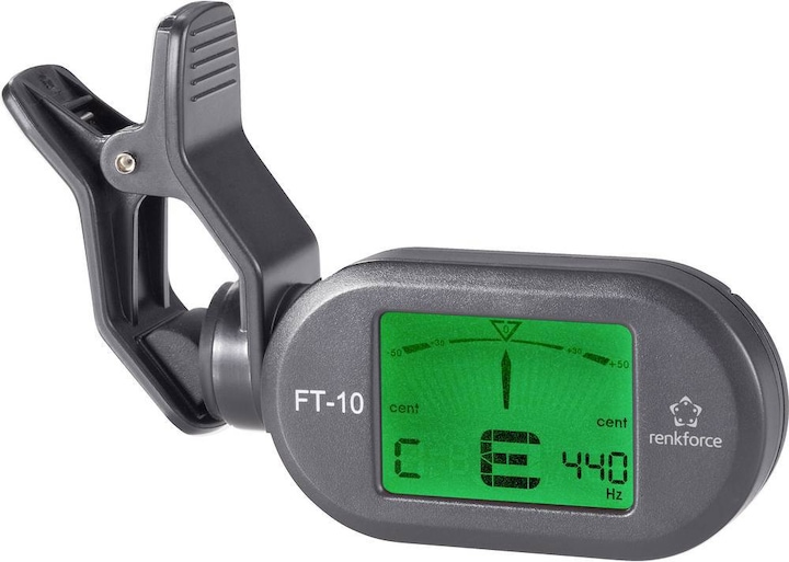Actual product image Renkforce FT-10 Guitar Clip Tuner