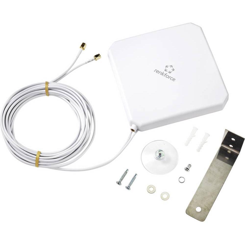 Thumbnail - Renkforce Dual Antenne, LTE, UMTS & GSM, alle Netze (GSM), Netzwerkantenne
