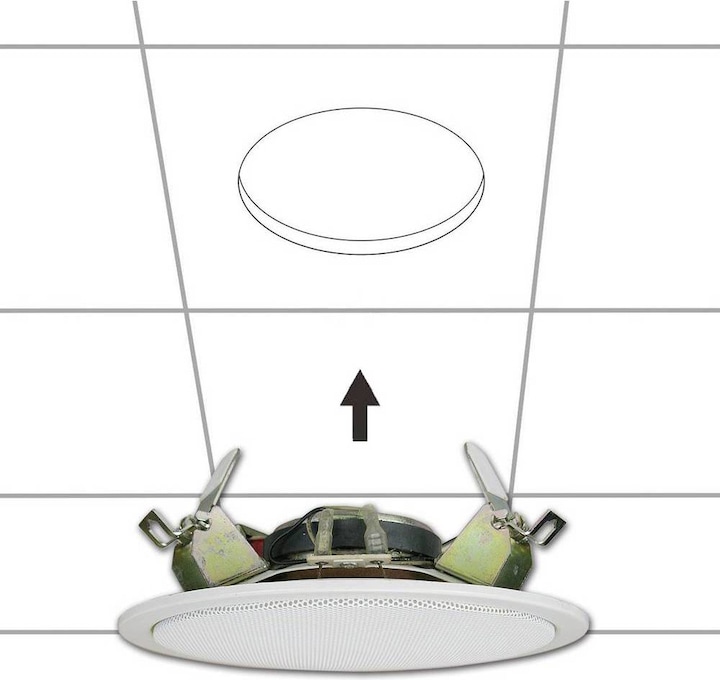 Image du produit Renkforce Haut-parleur encastré au plafond ELA (1 pièce)