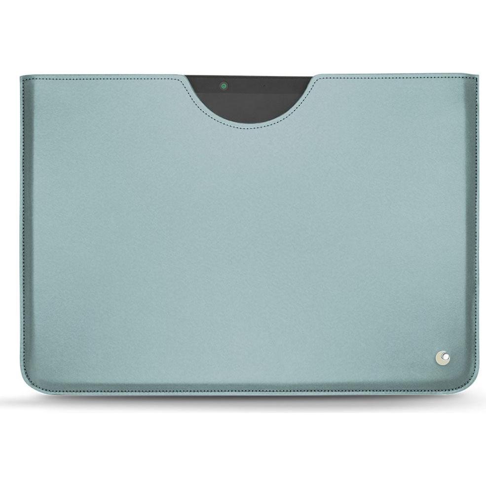 Noreve Lederschutzhülle (Microsoft Surface Pro X), Tablet Hülle, Blau