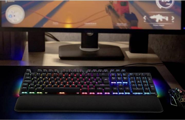 Actual product image Renkforce Mechanical USB gaming keyboard with RGB lighting (DE, Cable)