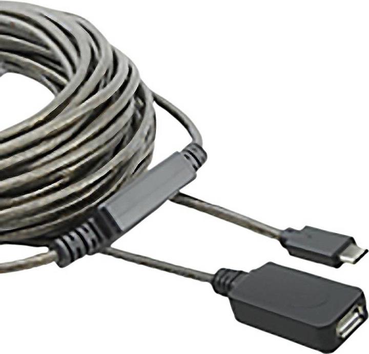 Actual product image Renkforce USB 2 Repeater cable with USB Type-C plug 7.5 m (7.50 m, USB 2.0, 2.50 W)