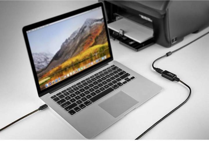 Actual product image Renkforce USB 2 Repeater cable with USB Type-C plug 7.5 m (7.50 m, USB 2.0, 2.50 W)