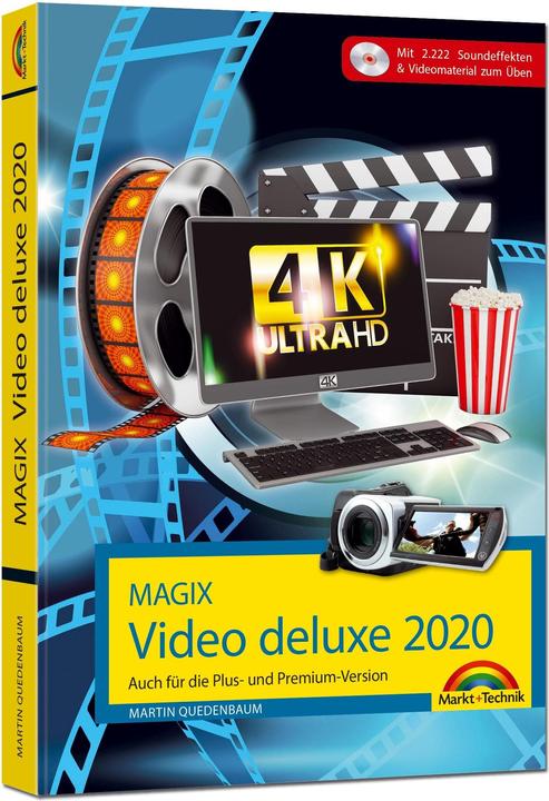 Produktbild MAGIX Video deluxe 2020 Das Buch zur Software. Die besten Tipps und Tricks (Deutsch, Martin Quedenbaum, 2019)