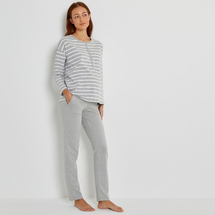 Produktbild La Redoute Collections Pyjama für Schwangerschaft und Stillzeit (50)
