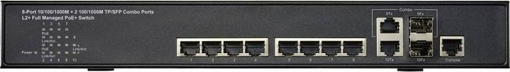 Actual product image Renkforce Managed switch with 8 ports, Gigabit, POE (8 Ports)