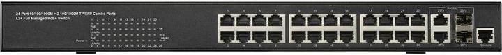 Produktbild Renkforce Managed Switch mit 24 Anschlüssen, Gigabit, POE (24 Ports)