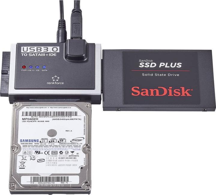 Productafbeelding Renkforce USB 3 naar IDE+SATA