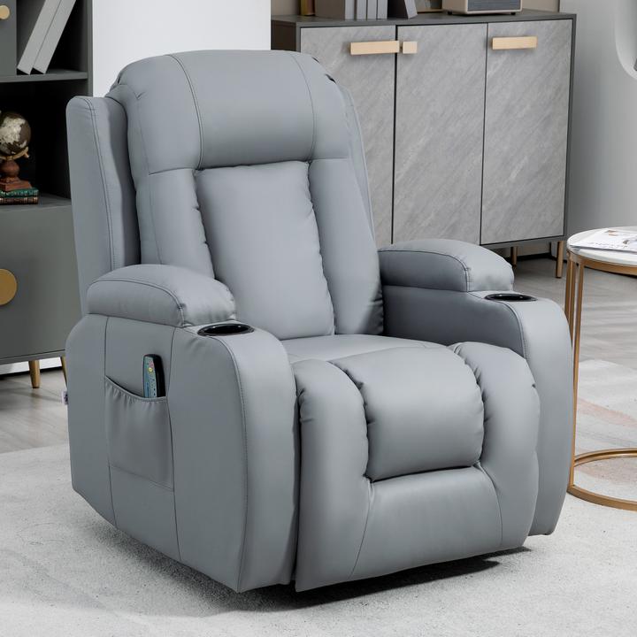 Image du produit Homcom Fauteuil de massage avec fonction bascule et fonction chaleur