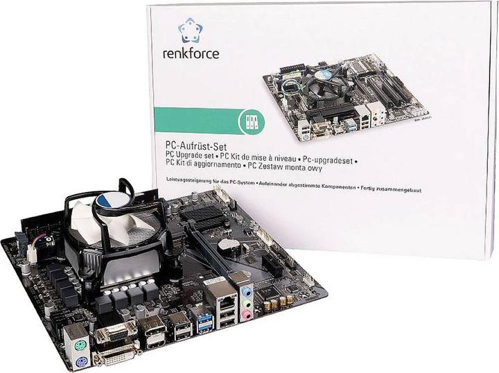 Image du produit Renkforce Kit de réglage PC (Office + Media) (Intel H610, mATX)