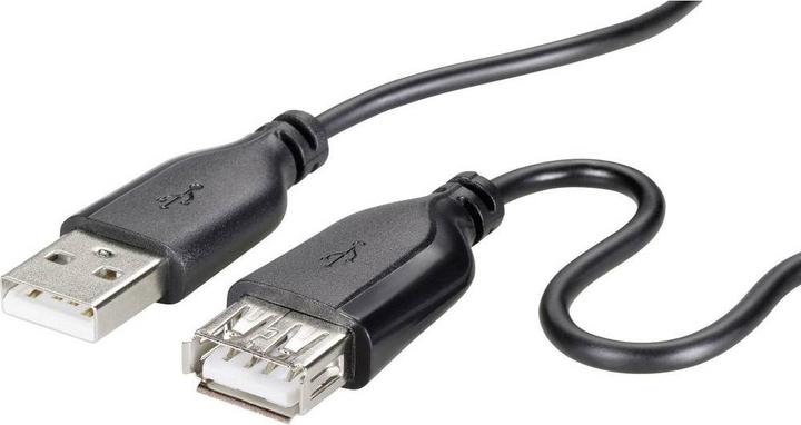 Produktbild Renkforce SuperSoft Verlängerungskabel A/A 1 m (1 m, USB 2.0, 2.50 W)