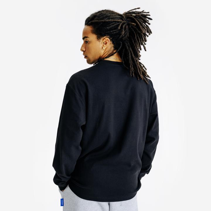 Produktbild Decathlon Langarmshirt Herren Rundhalsausschnitt Baumwolle (S)