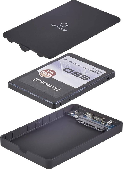 Productafbeelding Renkforce RF-4505754 SATA harde schijf behuizing 2,5" USB 3.0 (2.5")