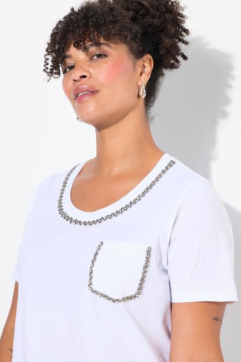 Produktbild Miamoda T-Shirt, bequeme Passform, Zierketten (42)