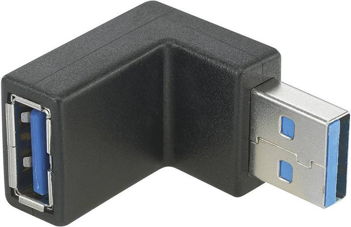 Renkforce USB 3 adapter A male to A female angled 90° downwards (USB 3.0)